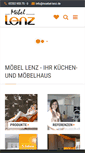 Mobile Screenshot of moebel-lenz.de